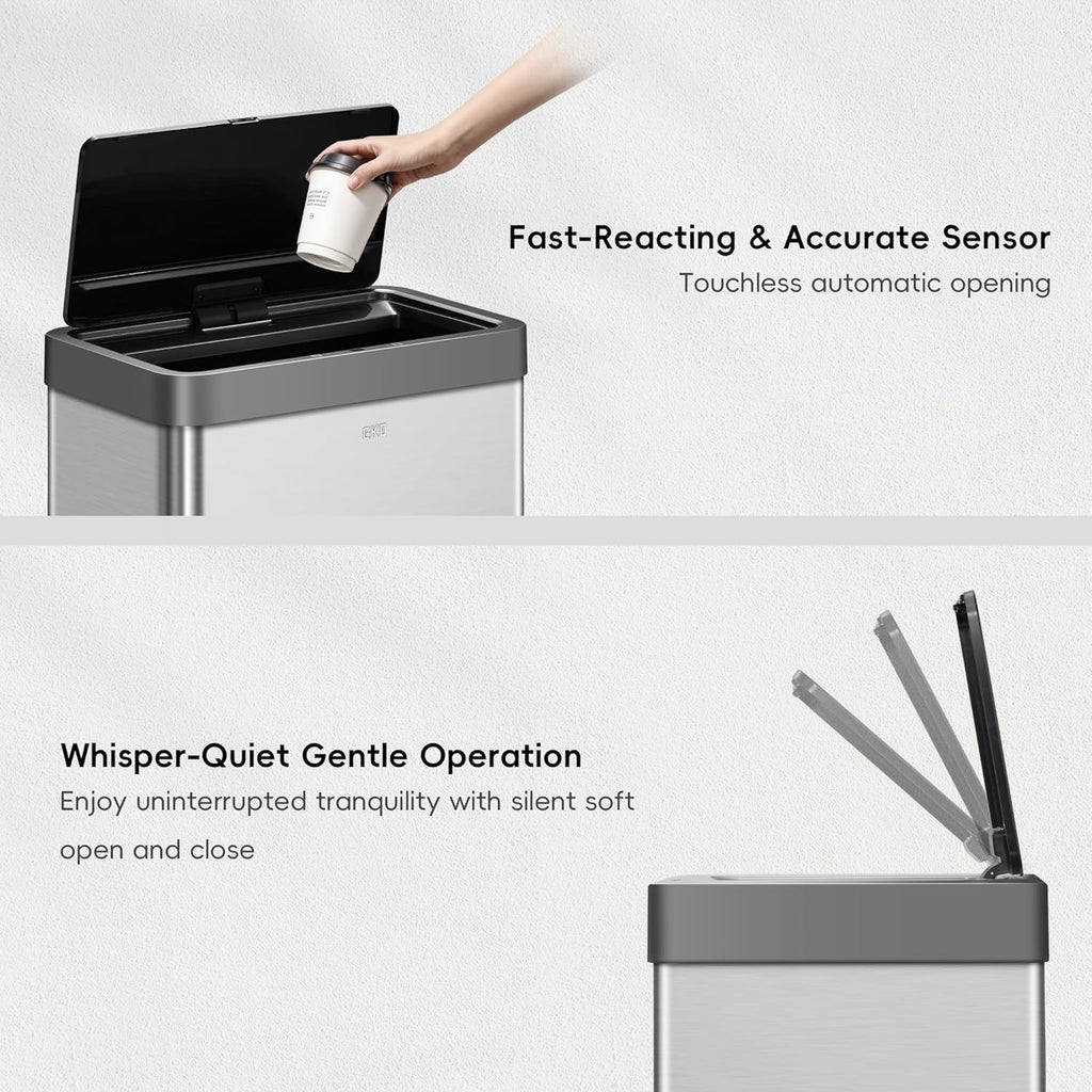 Motion Sensor Trash Can 80 Liter / 21.1 Gallons