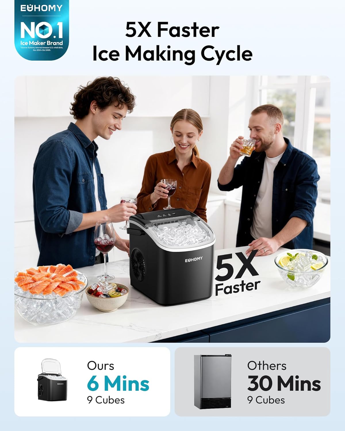 Countertop Ice Maker Machine